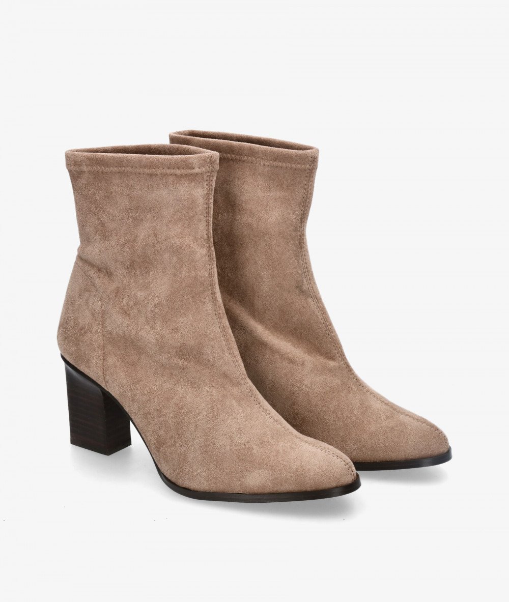Botines pabloochoa.shoes  77691 en PIEDRA LYCRA Botines pabloochoa.shoes  77691 en PIEDRA LYCRA