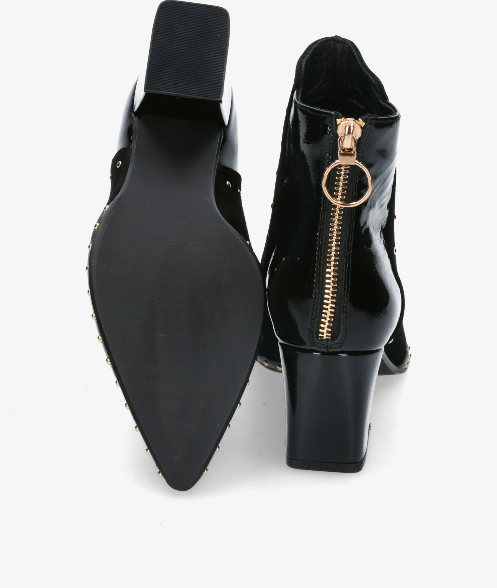 Botines Stephen Allen ERIS - K19118H-K25 en ante negro