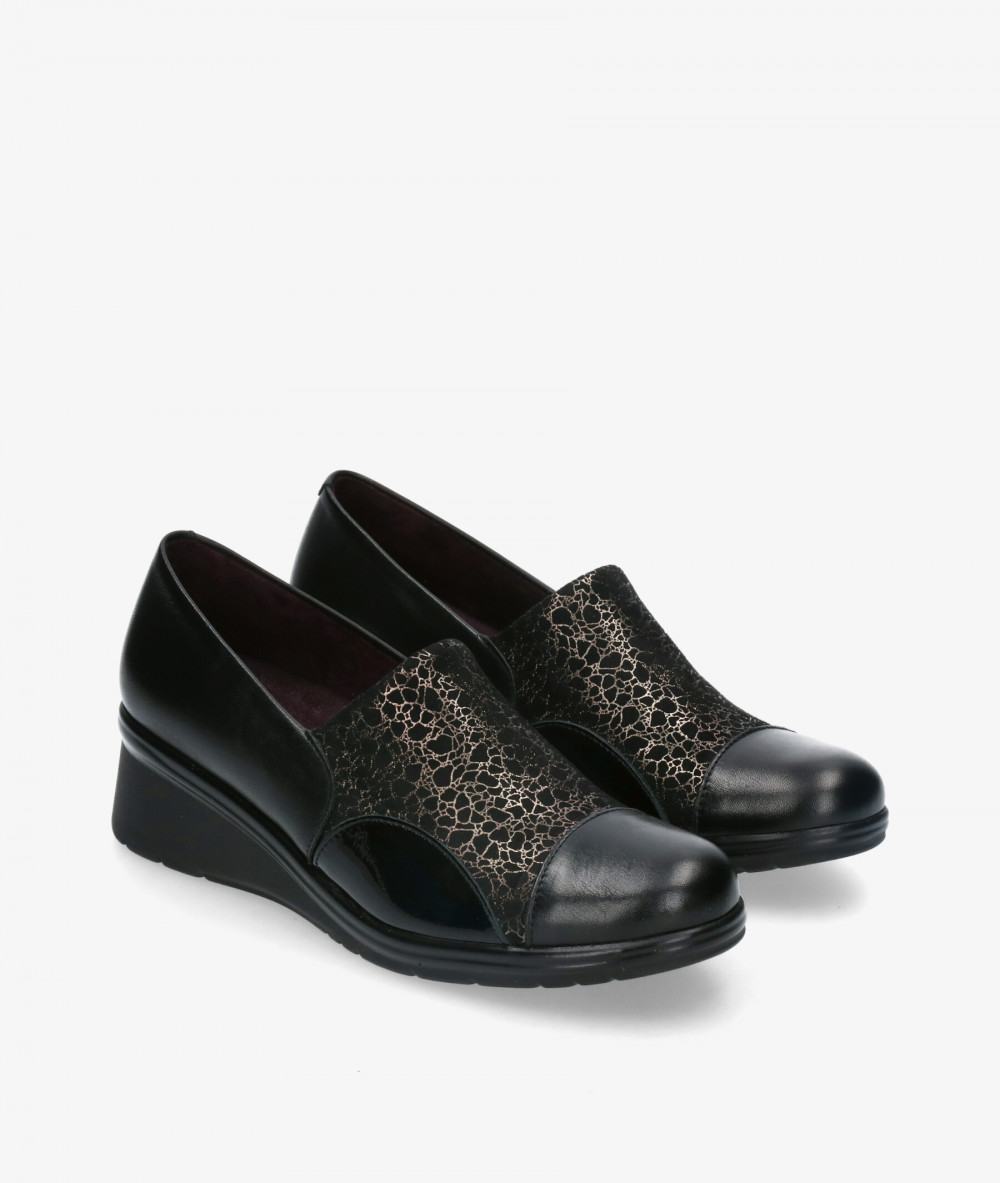 Zapatos confort Pitillos 5322 en negro Zapatos confort Pitillos 5322 en negro