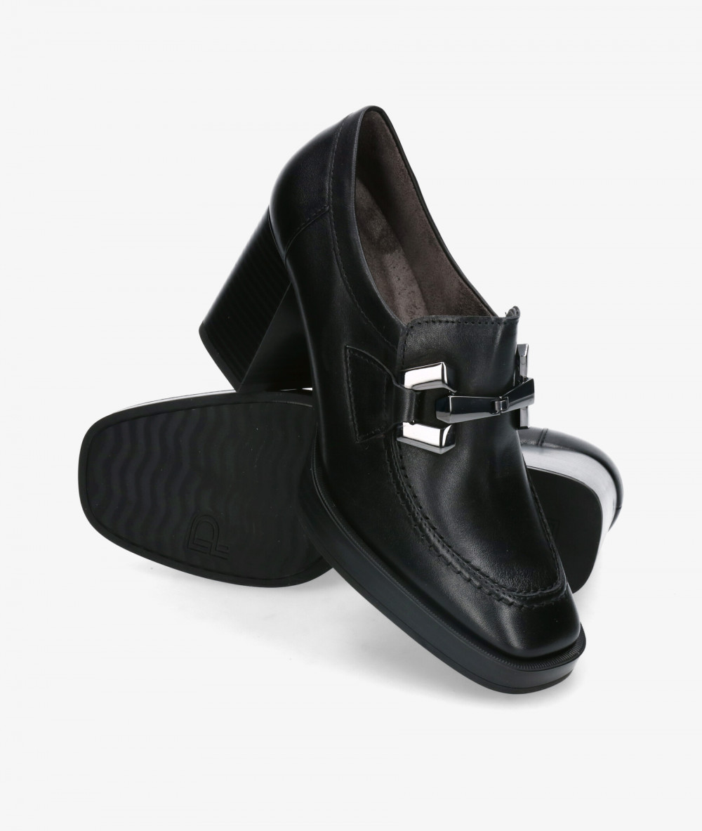 todos los días con plataforma  Pitillos 5481 en negro todos los días con plataforma  Pitillos 5481 en negro