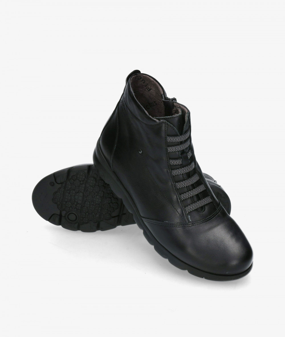 Botines Fluchos  F0356 en negro