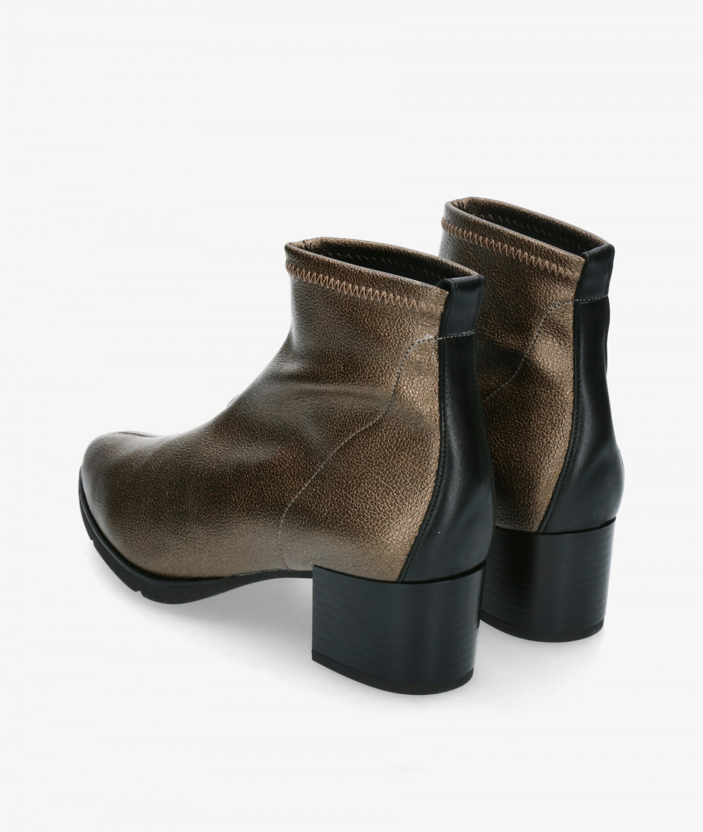 Botines pabloochoa.shoes  5107 en BRONCE LYCRA Botines pabloochoa.shoes  5107 en BRONCE LYCRA