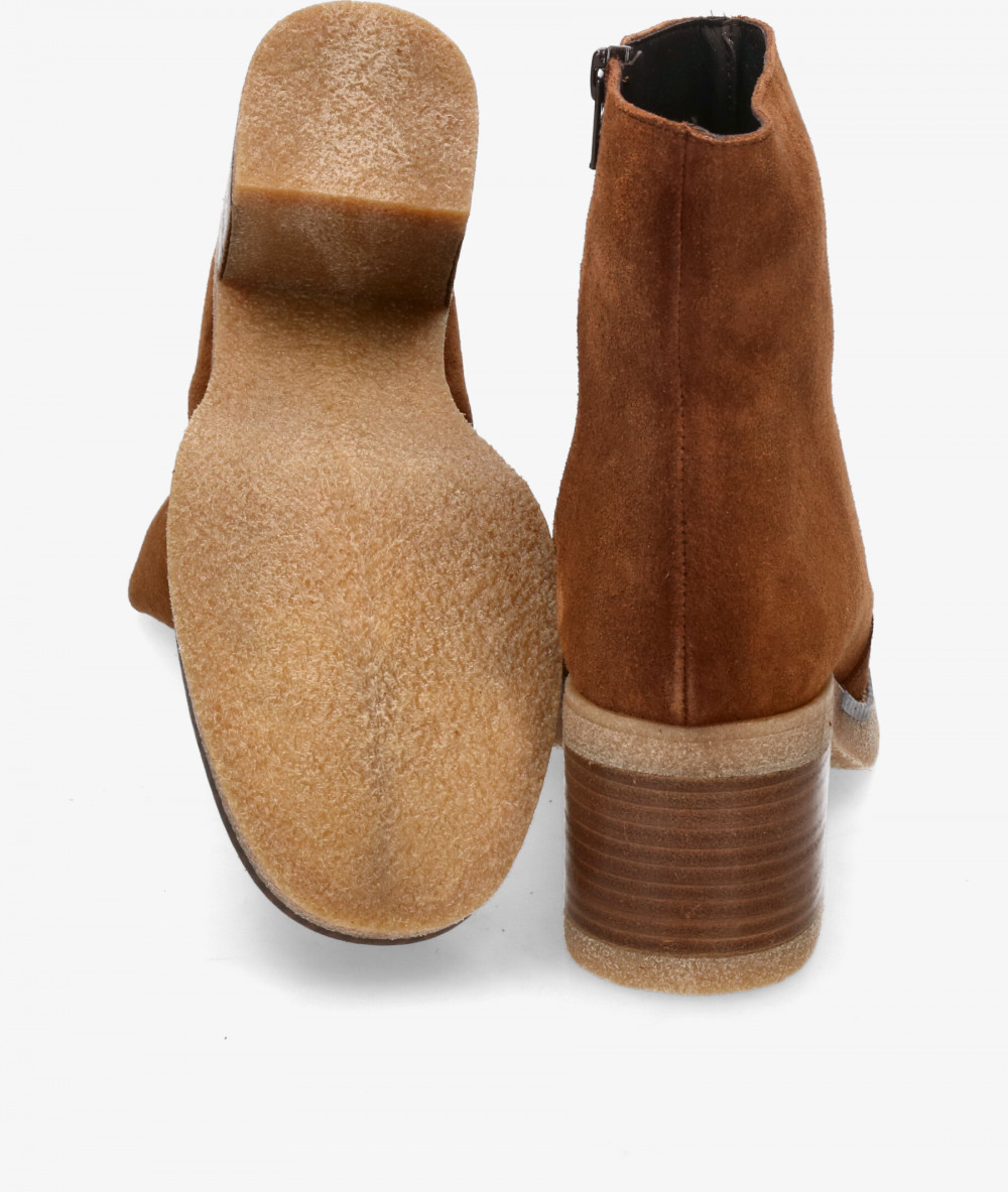 Botines Kénnebec  803 en serraje cuero Botines Kénnebec  803 en serraje cuero