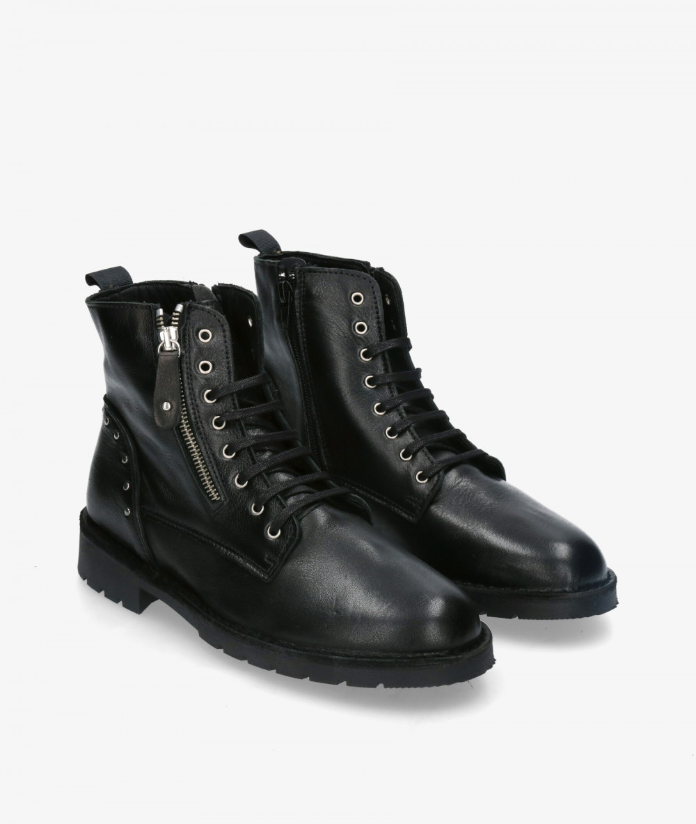 Botines Rhostock  13608 en negro Botines Rhostock  13608 en negro