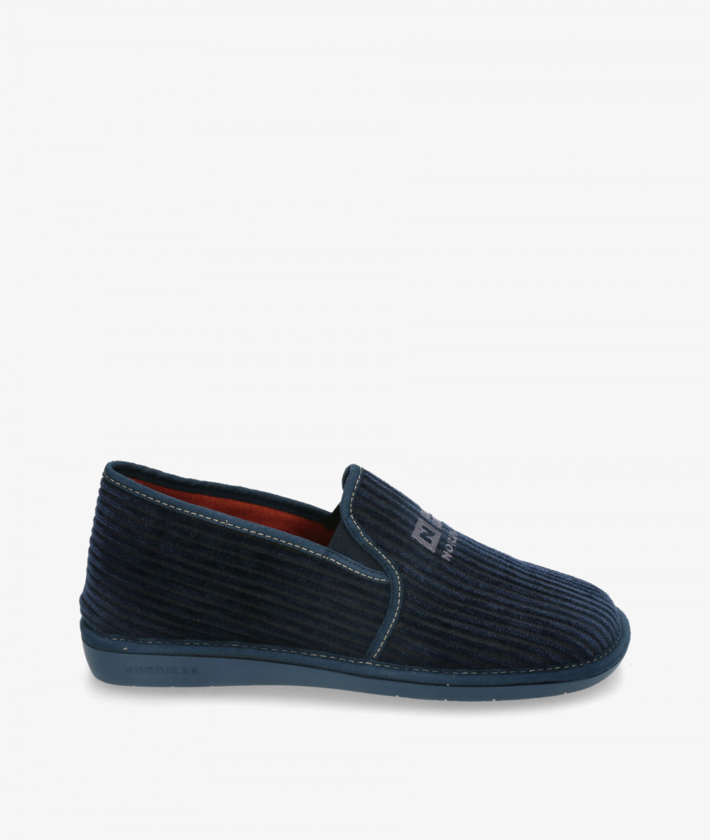 Zapatillas de casa Nordikas  132/F en azul marino Zapatillas de casa Nordikas  132/F en azul marino