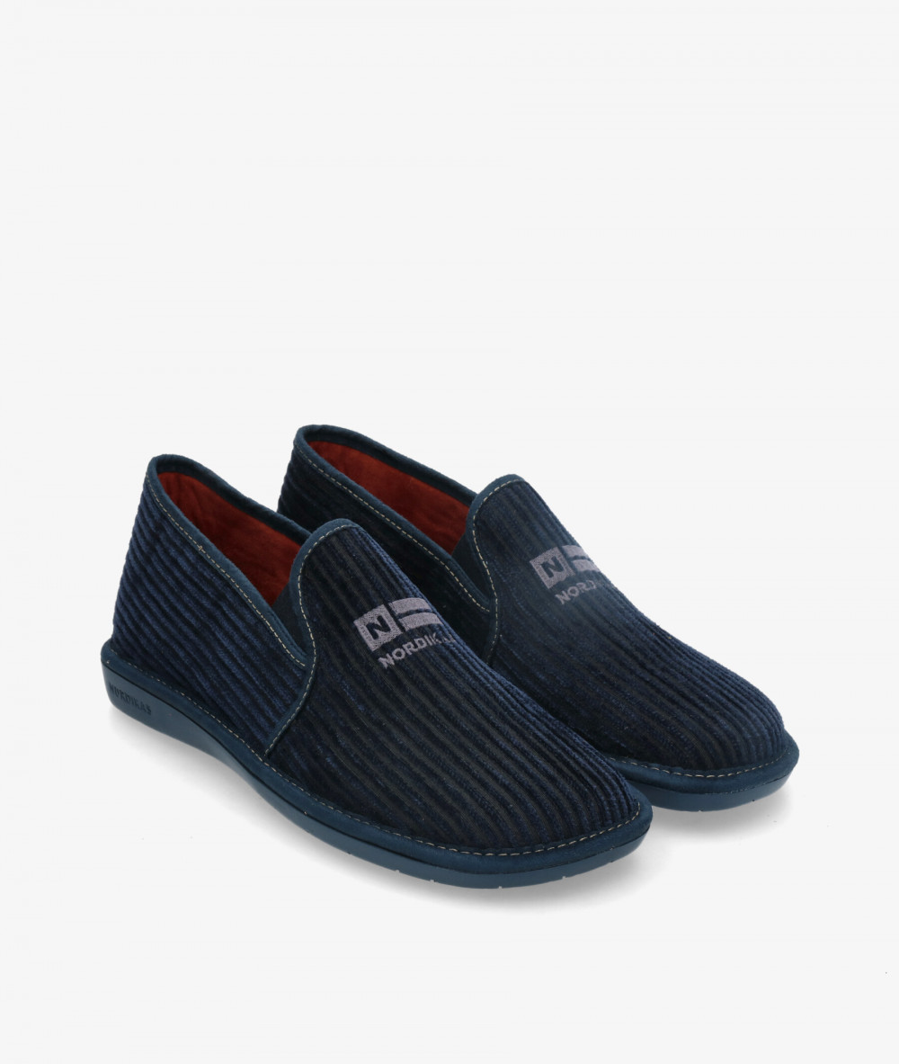 Zapatillas de casa Nordikas  132/F en azul marino Zapatillas de casa Nordikas  132/F en azul marino