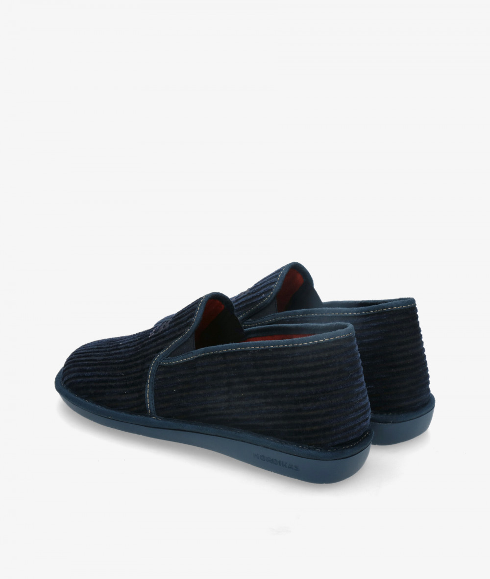 Zapatillas de casa Nordikas  132/F en azul marino Zapatillas de casa Nordikas  132/F en azul marino