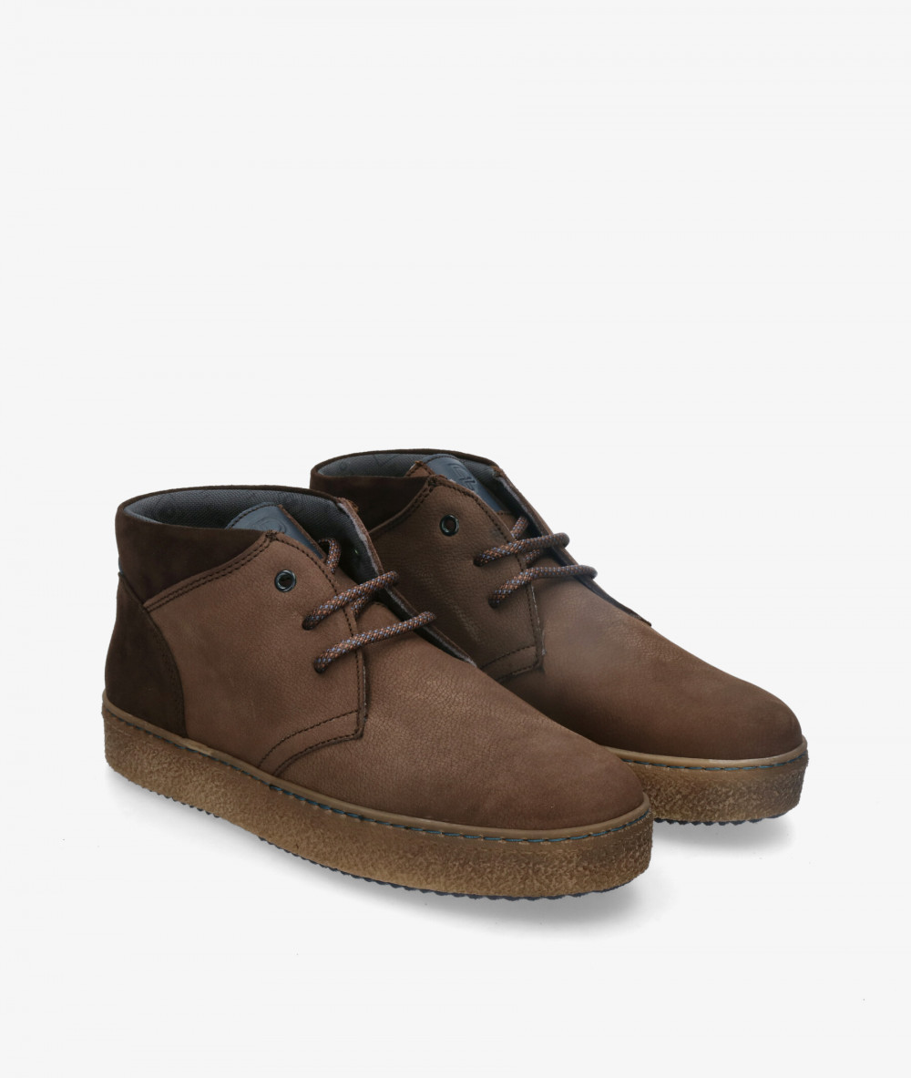 Botas Pitillos  4911 en nobuck marrón Botas Pitillos  4911 en nobuck marrón