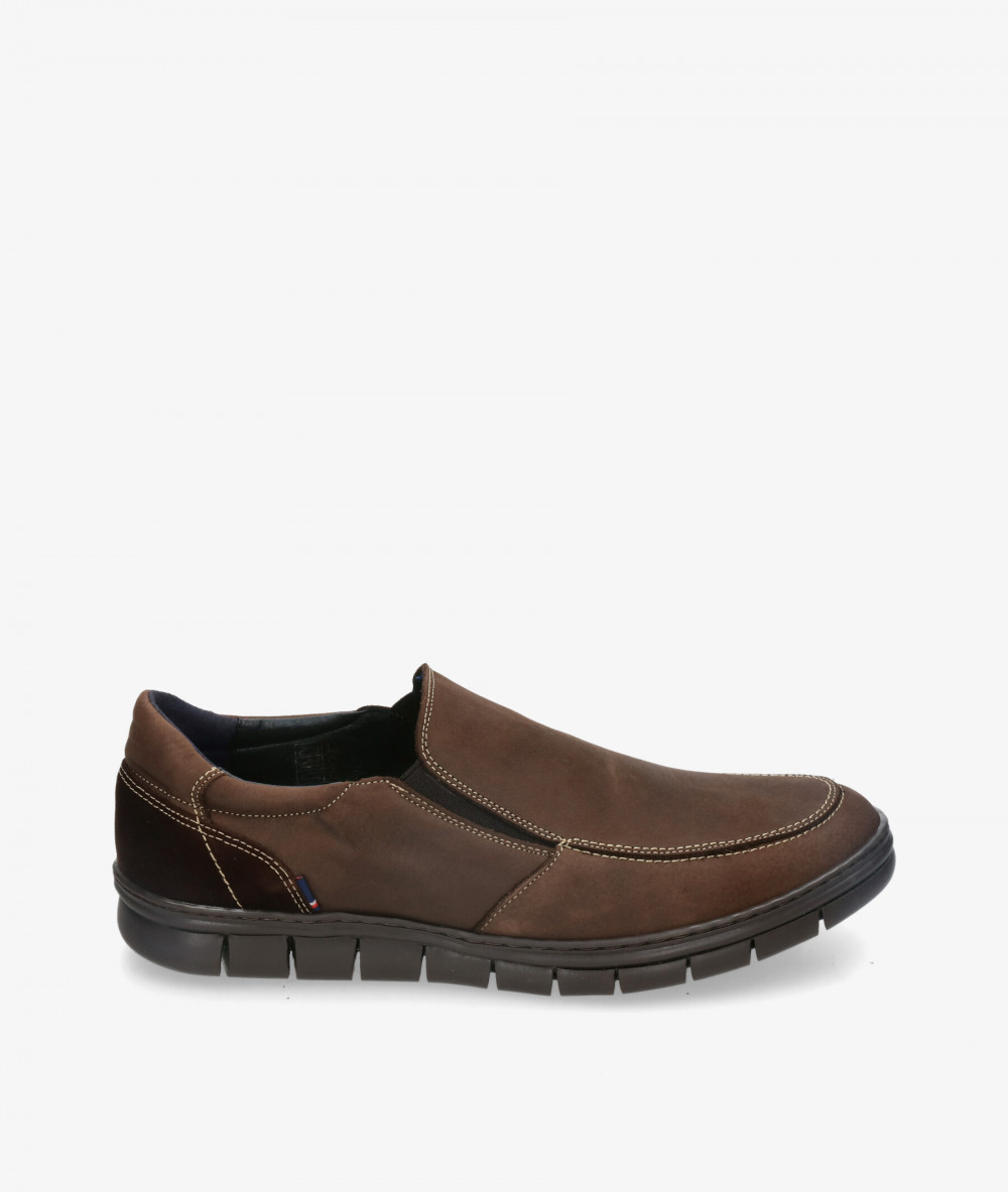 Zapatos casual Traveris 09022 en nobuck marrón Zapatos casual Traveris 09022 en nobuck marrón