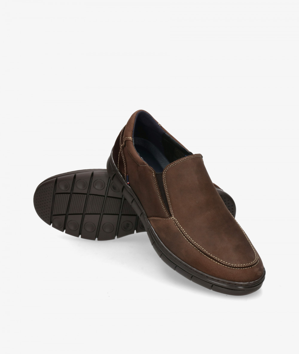 Zapatos casual Traveris 09022 en nobuck marrón Zapatos casual Traveris 09022 en nobuck marrón