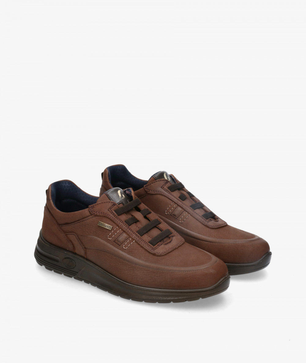 Zapatos casual LUISETTI 36211 GS en nobuck marrón Zapatos casual LUISETTI 36211 GS en nobuck marrón