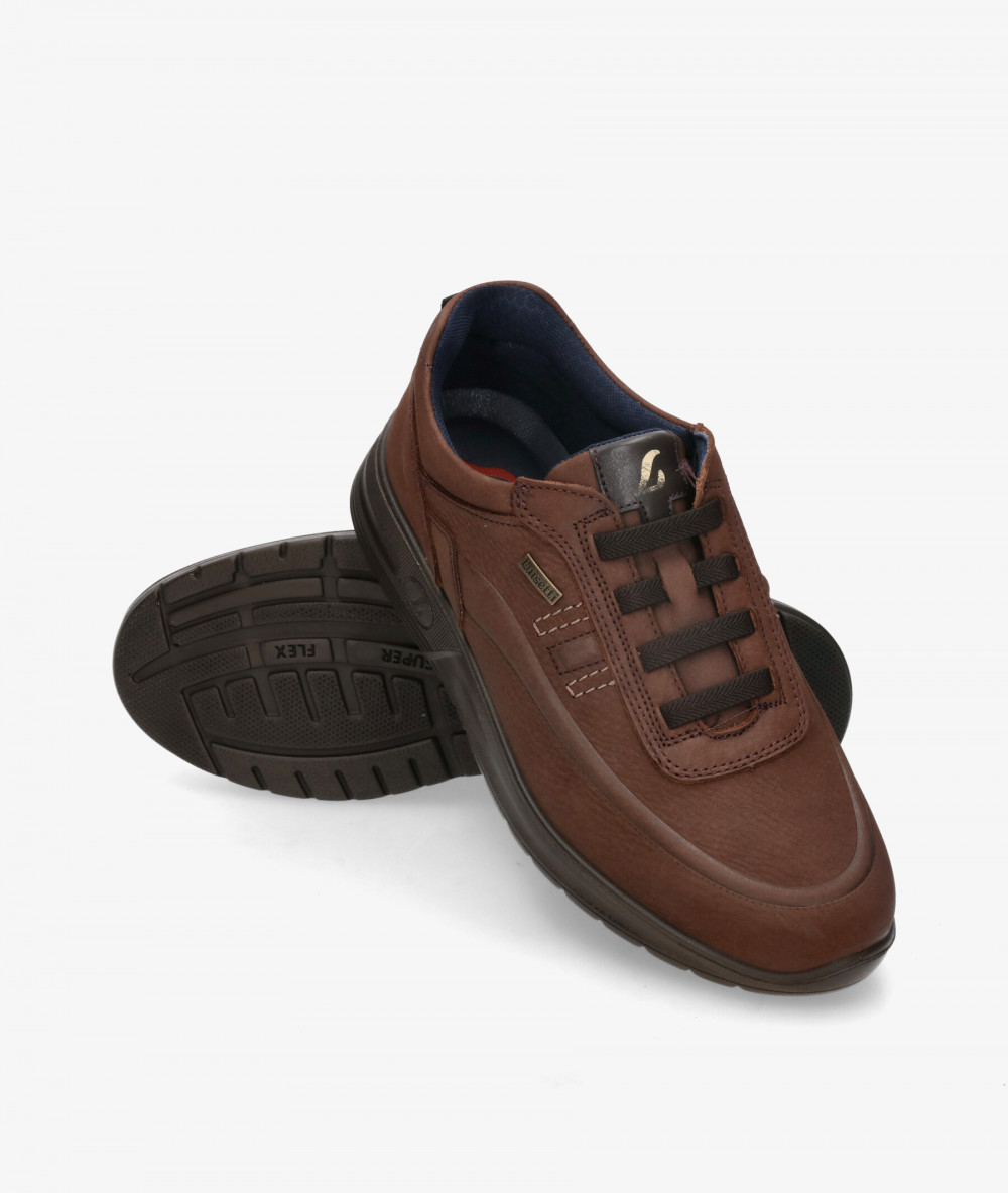 Zapatos casual LUISETTI 36211 GS en nobuck marrón Zapatos casual LUISETTI 36211 GS en nobuck marrón