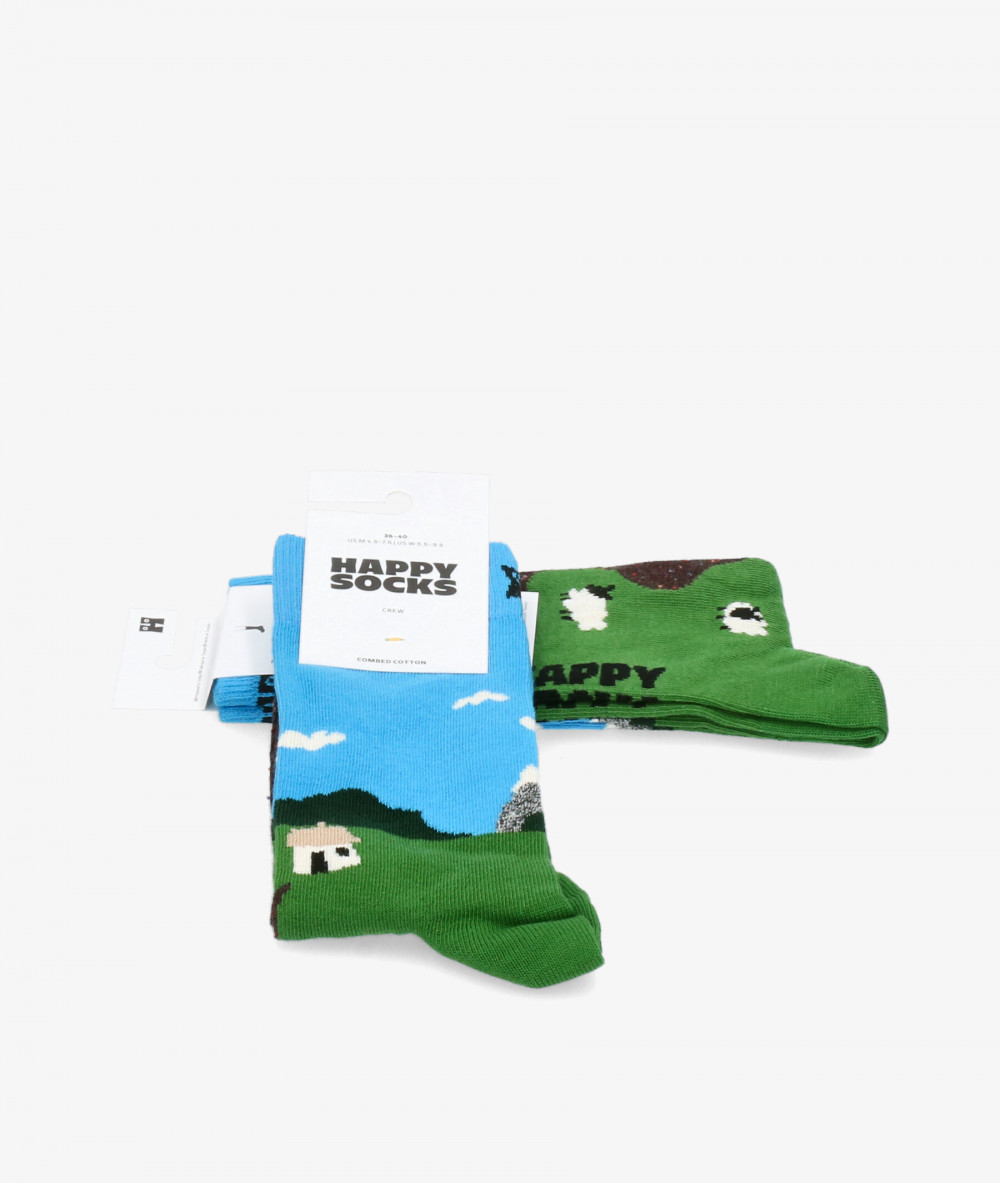 Calcetines HAPPY SOCKS LHSO1-6000 en verde
