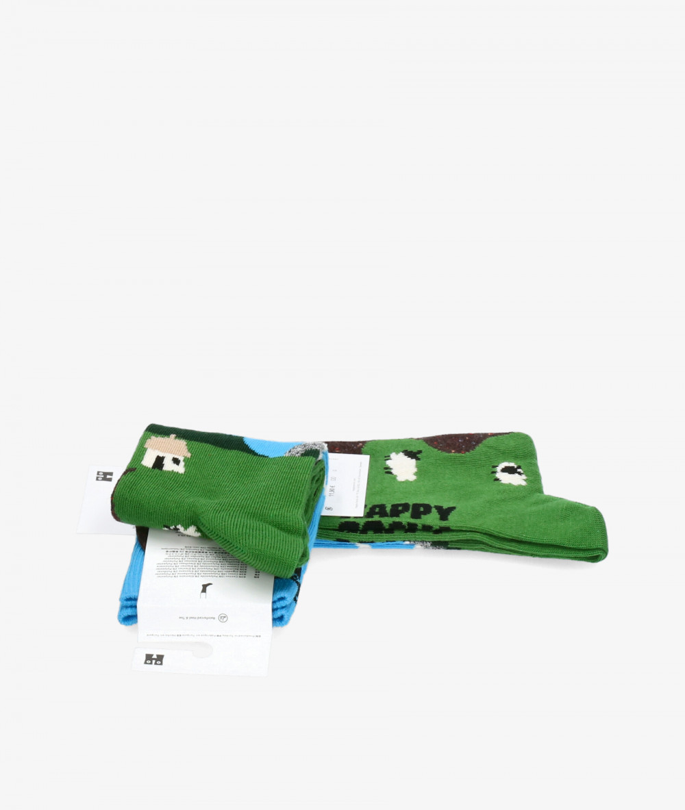 Calcetines HAPPY SOCKS LHSO1-6000 en verde