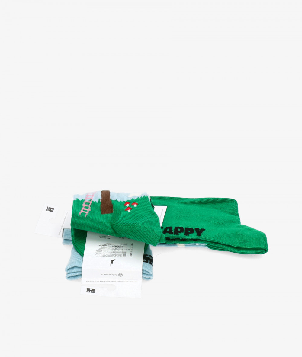 Calcetines HAPPY SOCKS P000037 en verde