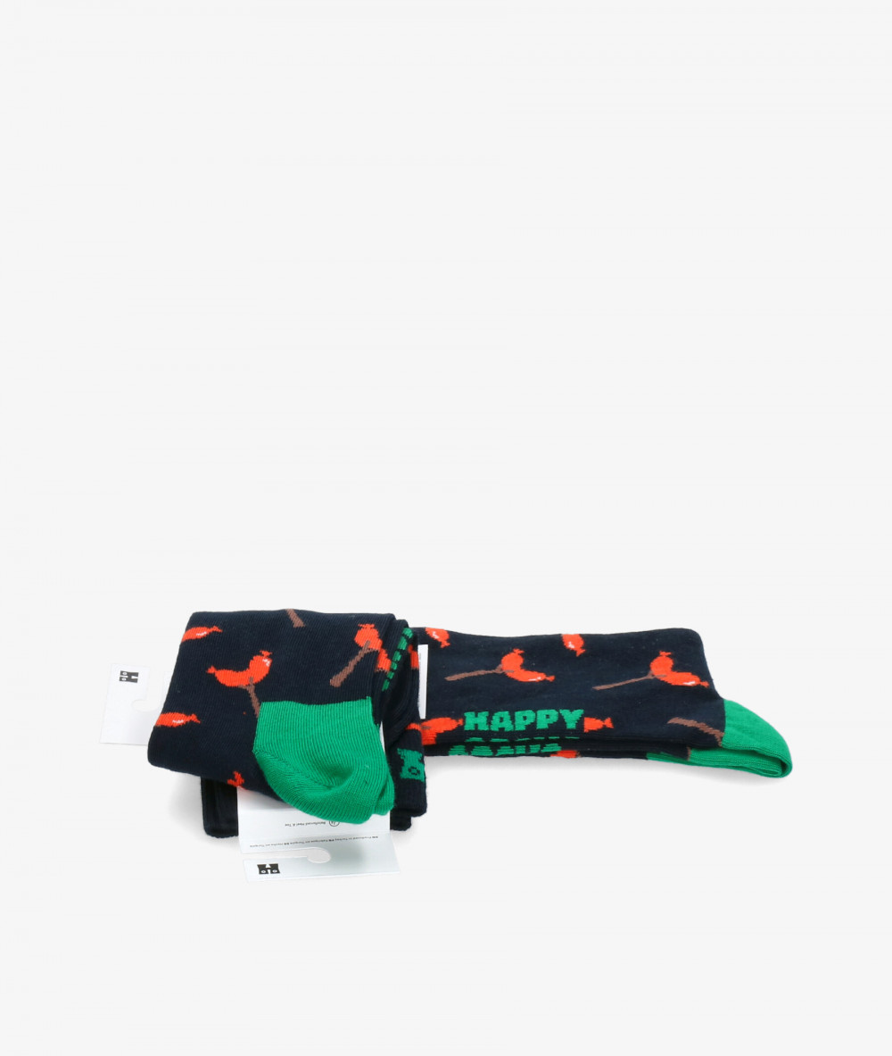 Calcetínes unisex HAPPY SOCKS P000042 en azul marino