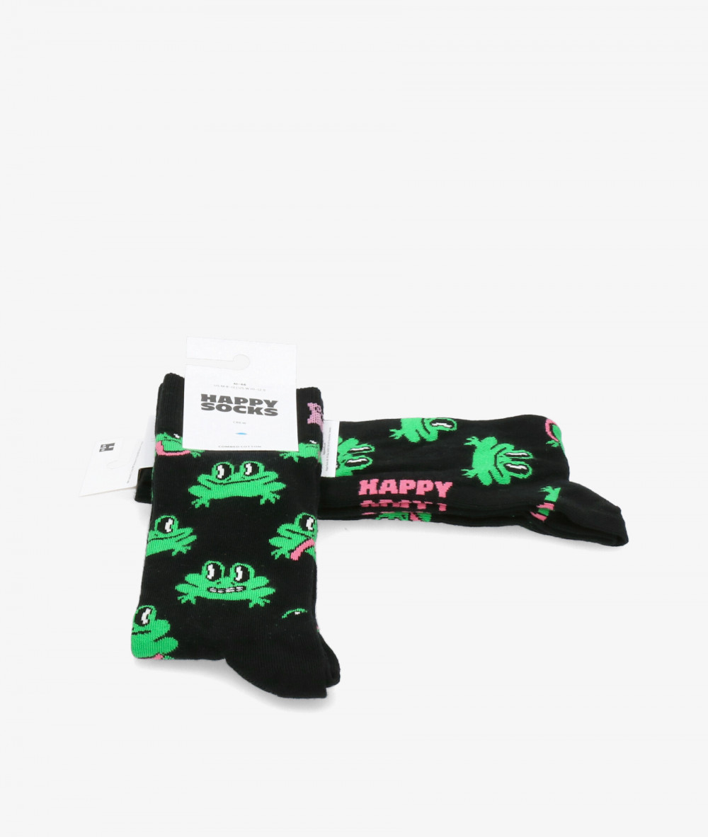 Calcetínes unisex HAPPY SOCKS P000062 en negro