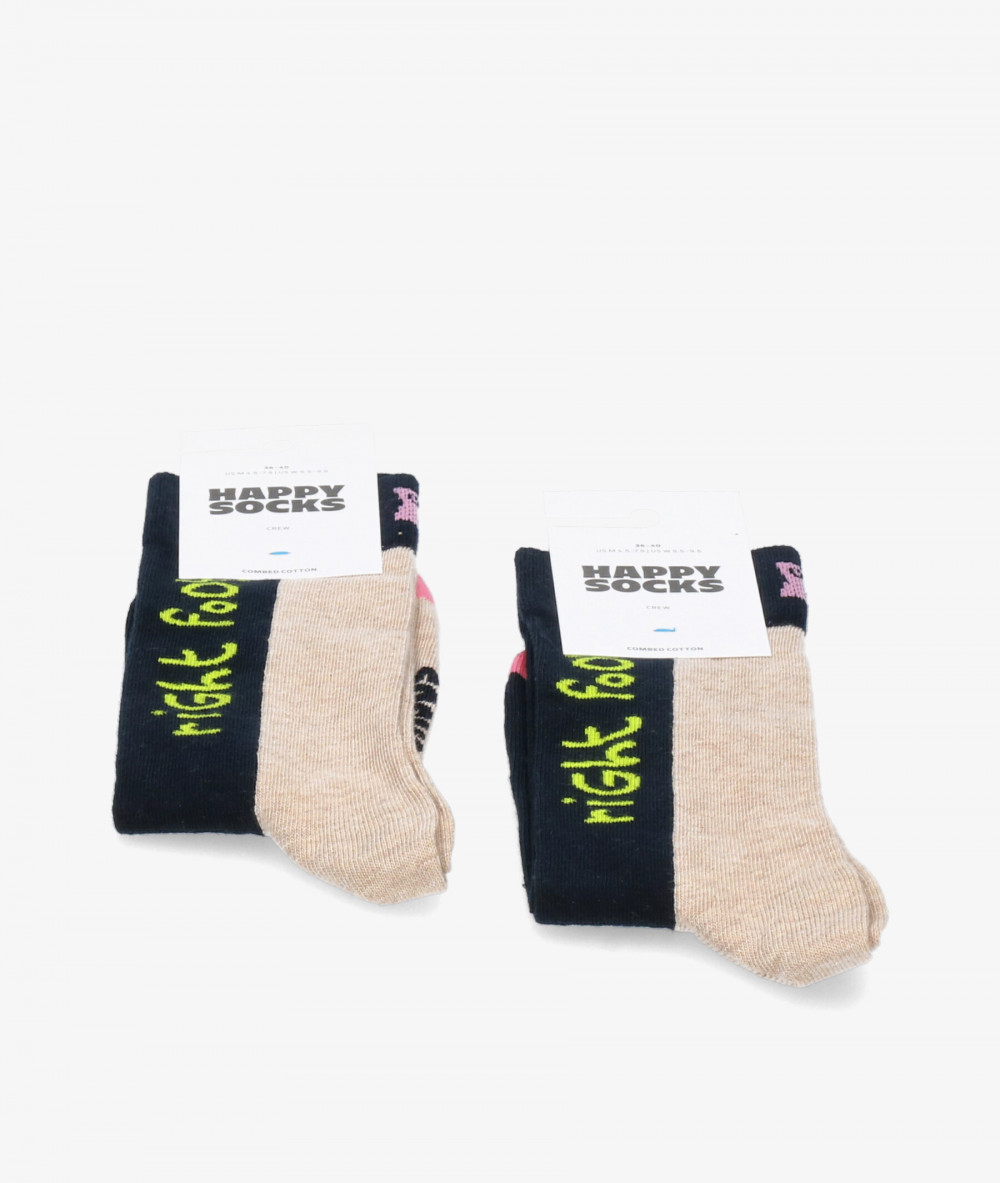 Calcetínes unisex HAPPY SOCKS P000071 en beige