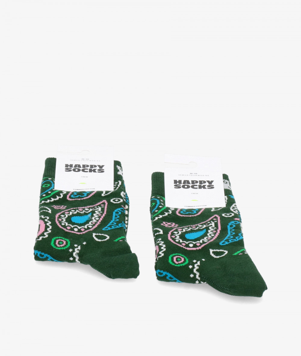 Calcetínes unisex HAPPY SOCKS P000086 en verde