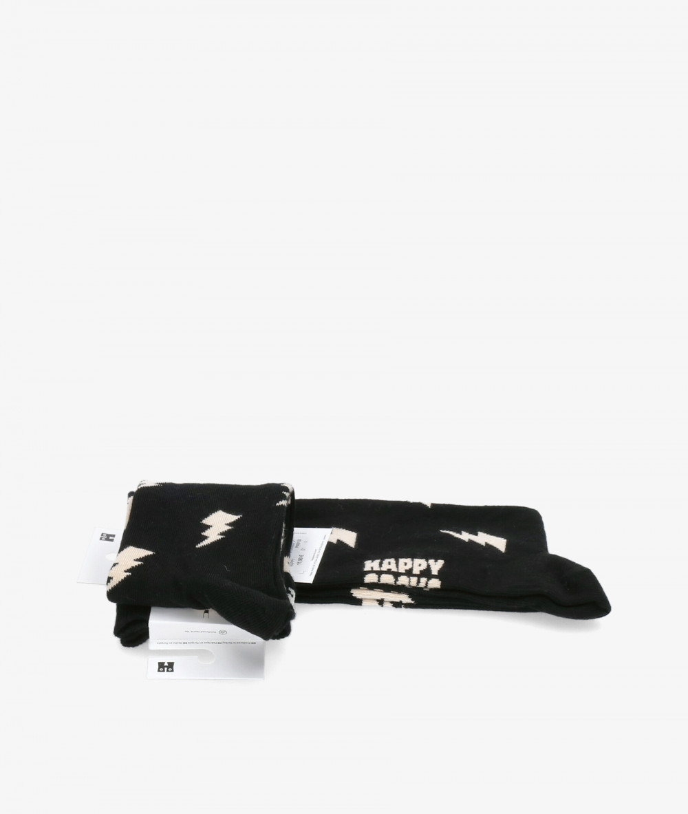 Calcetínes unisex HAPPY SOCKS P000132 en negro