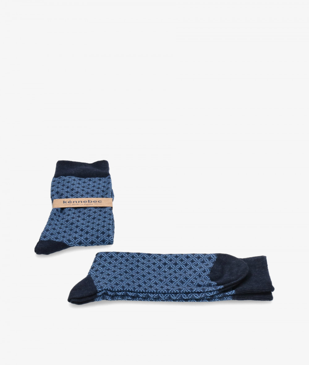 Calcetines Kénnebec en azul marino