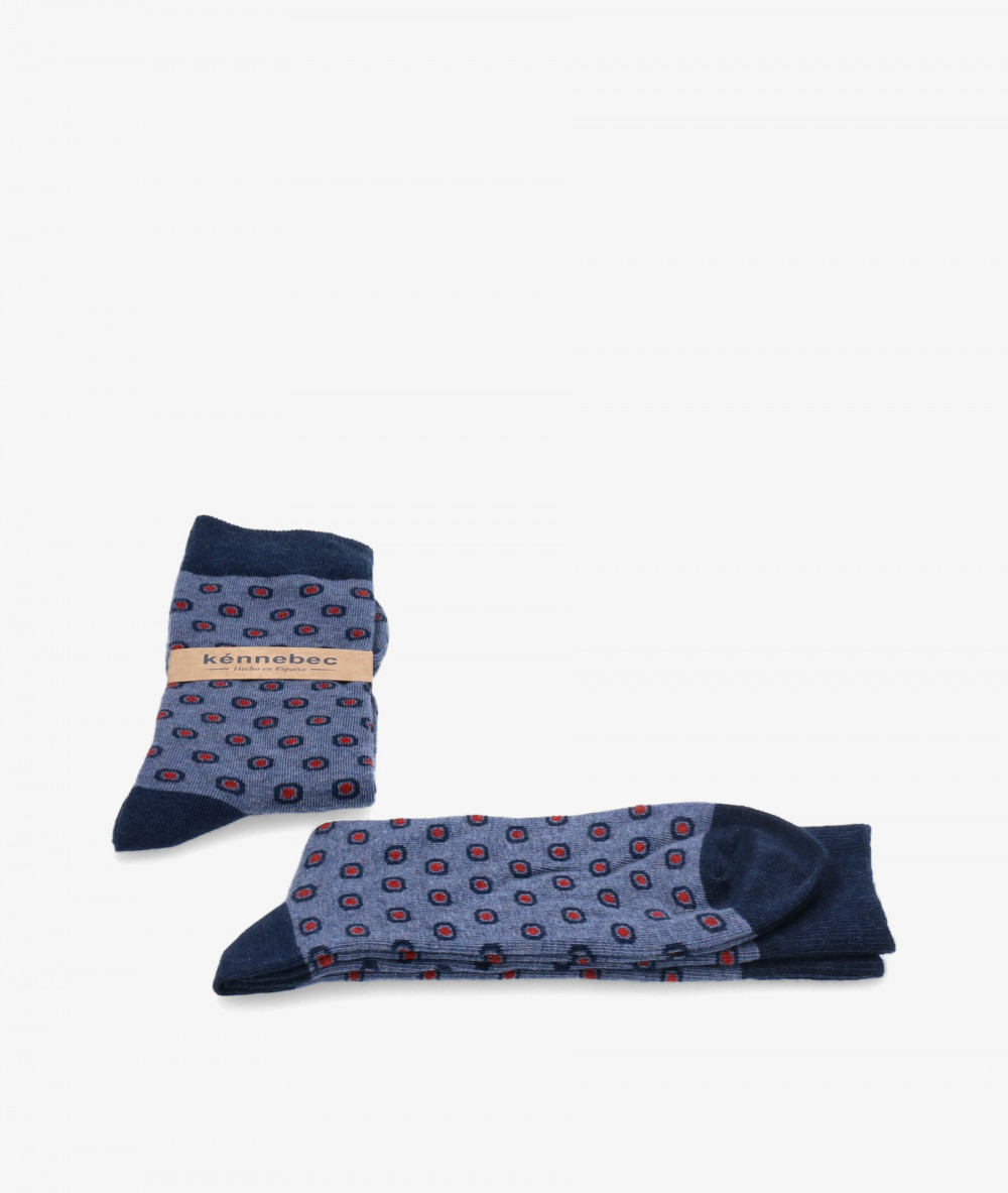 Calcetines Kénnebec en azul marino