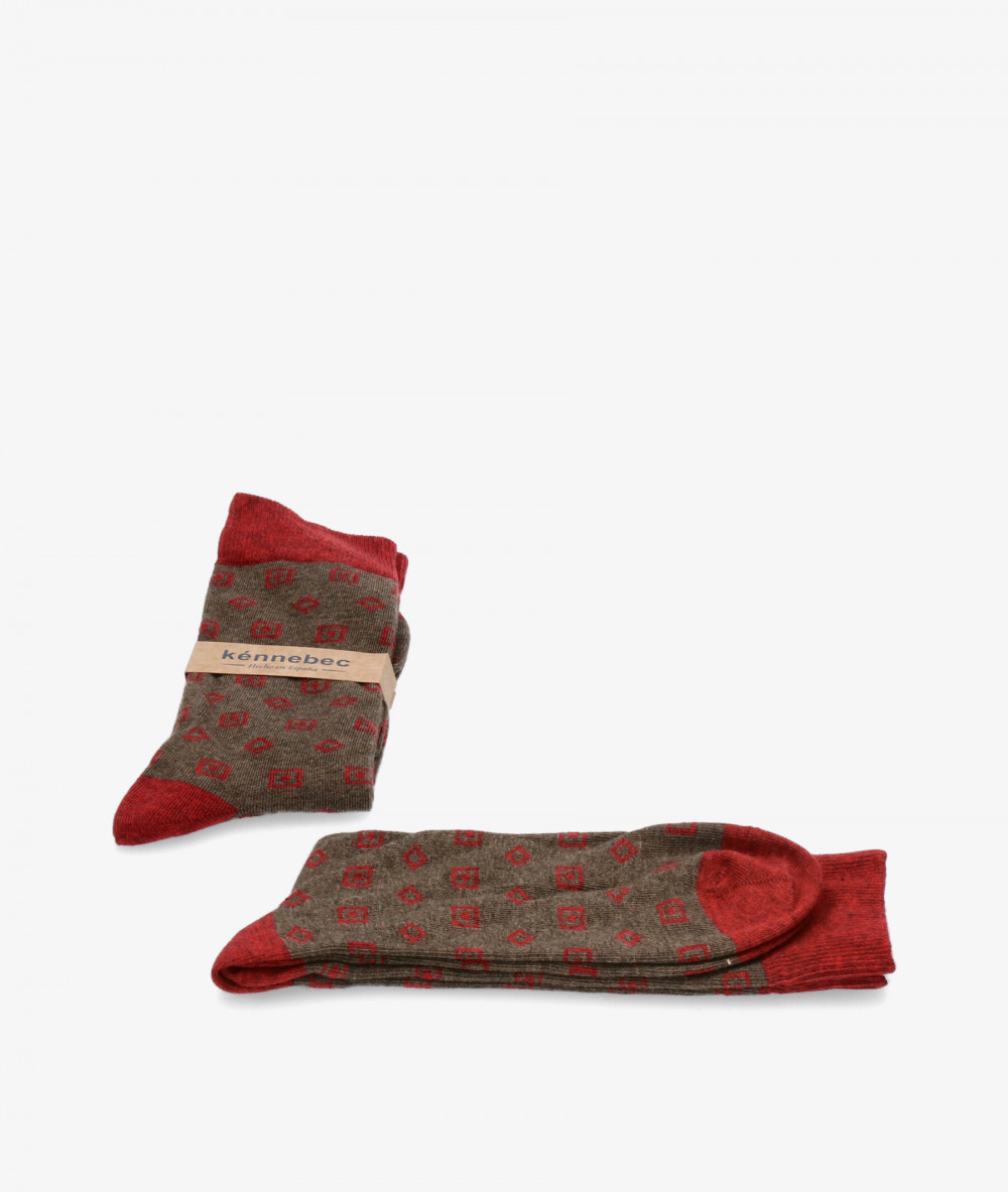 Calcetines Kénnebec en marrón