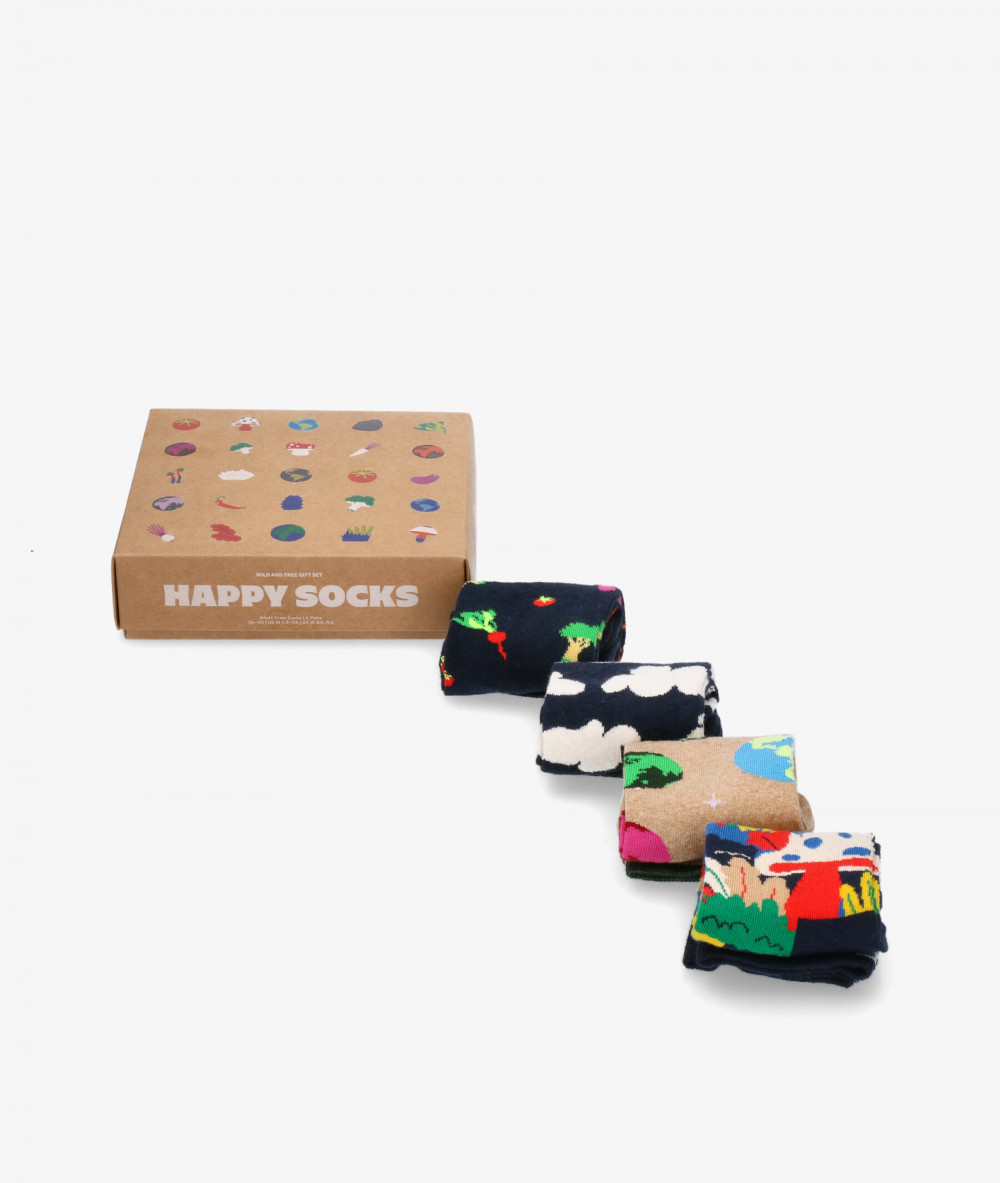 Pack de calcetines HAPPY SOCKS P000320 en azul marino