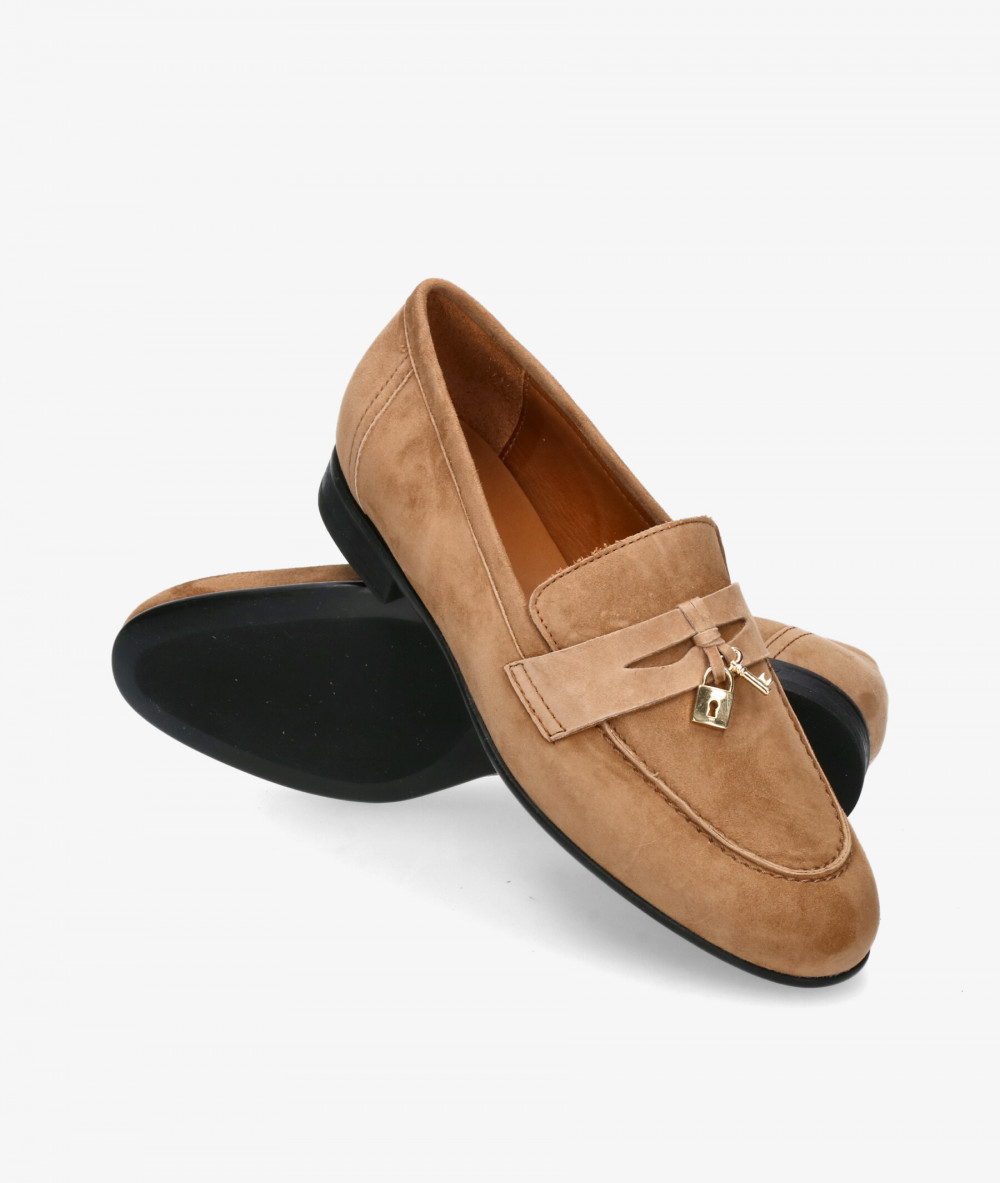 Alpe Loafers 5071 in leather suede