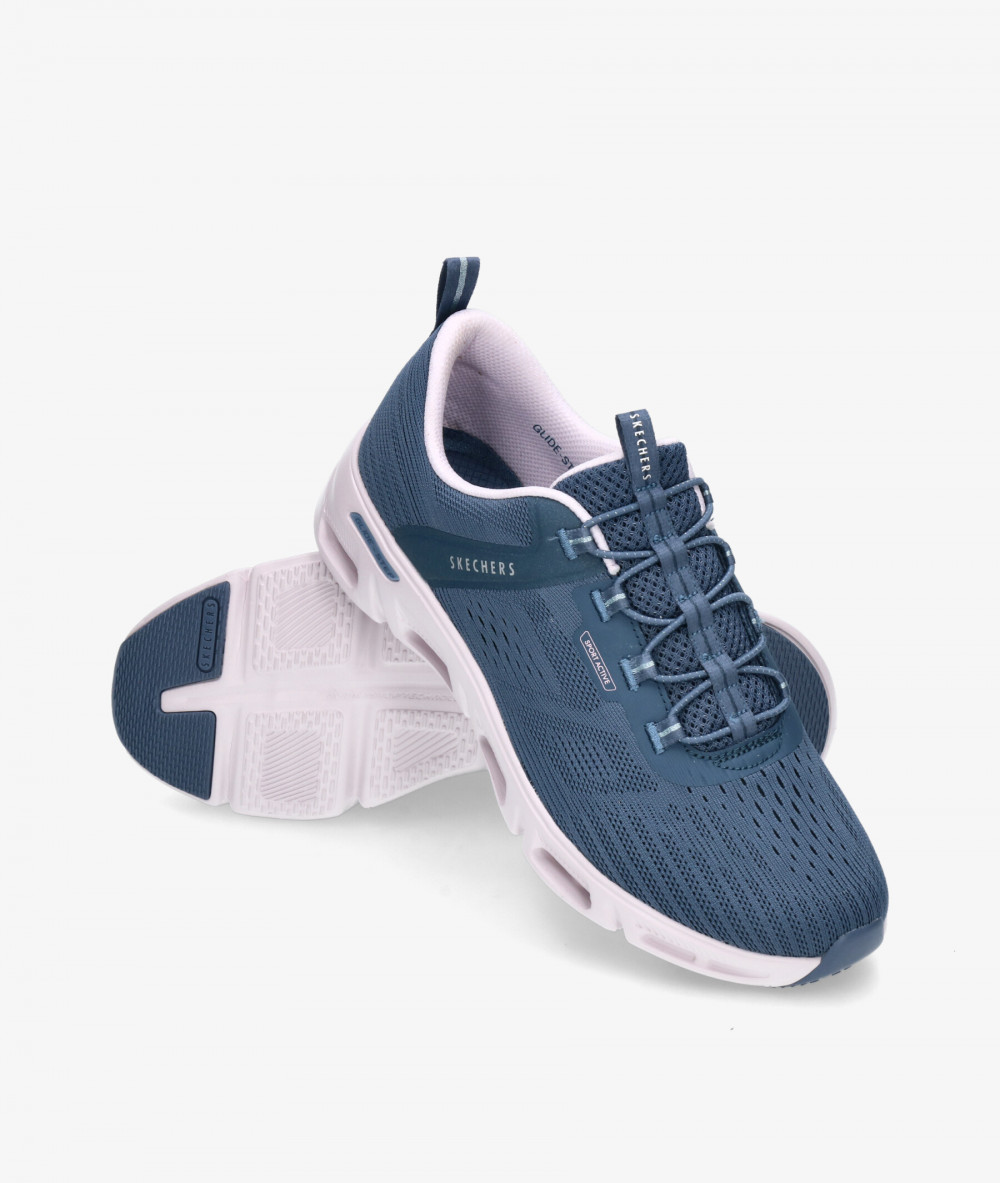 Skechers Sneakers  Skechers model GLIDE STEP GRATIFY 104601 inBlue for woman