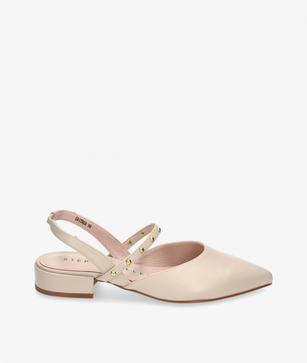 Stephen Allen Dress low heel shoes K19123-C39  ERITREA in off-white