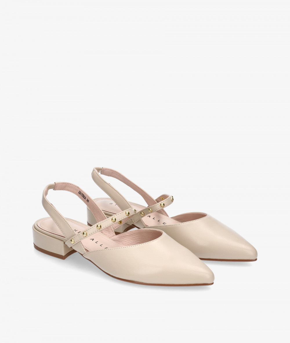 Stephen Allen Dress low heel shoes K19123-C39  ERITREA in off-white