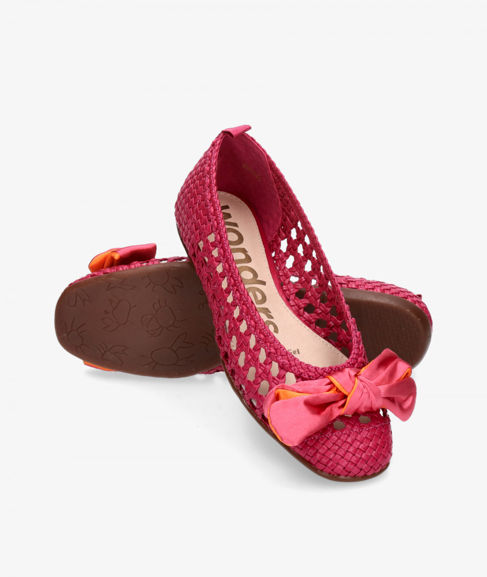 Wonders Ballerinas CH-1001 in fuchsia