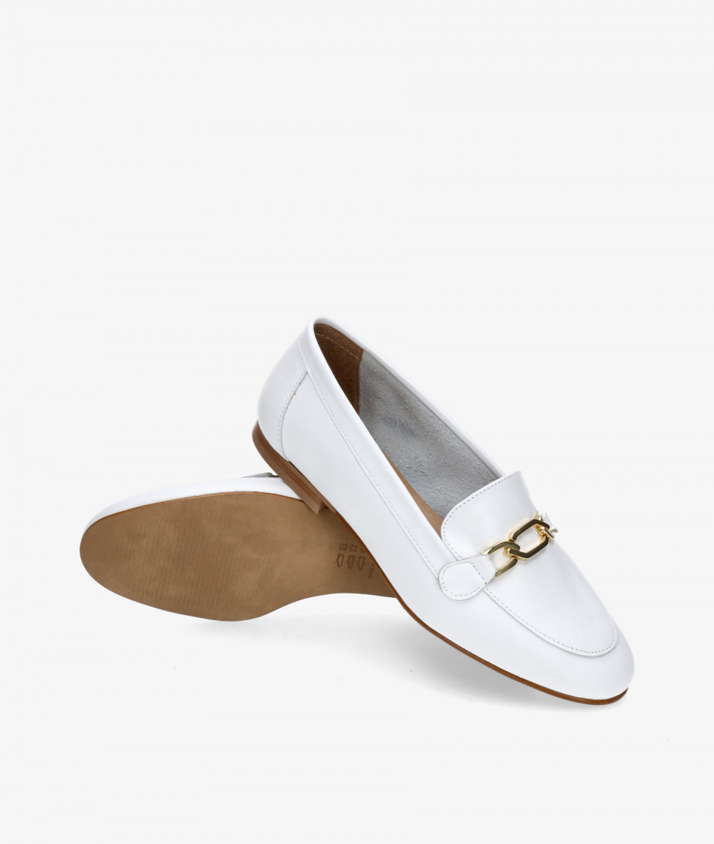 Kénnebec Loafers 264 in white