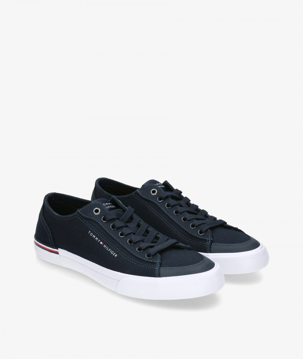Tommy Hilfiger Sneakers  CORPORATE VULC CANVAS in navy blue
