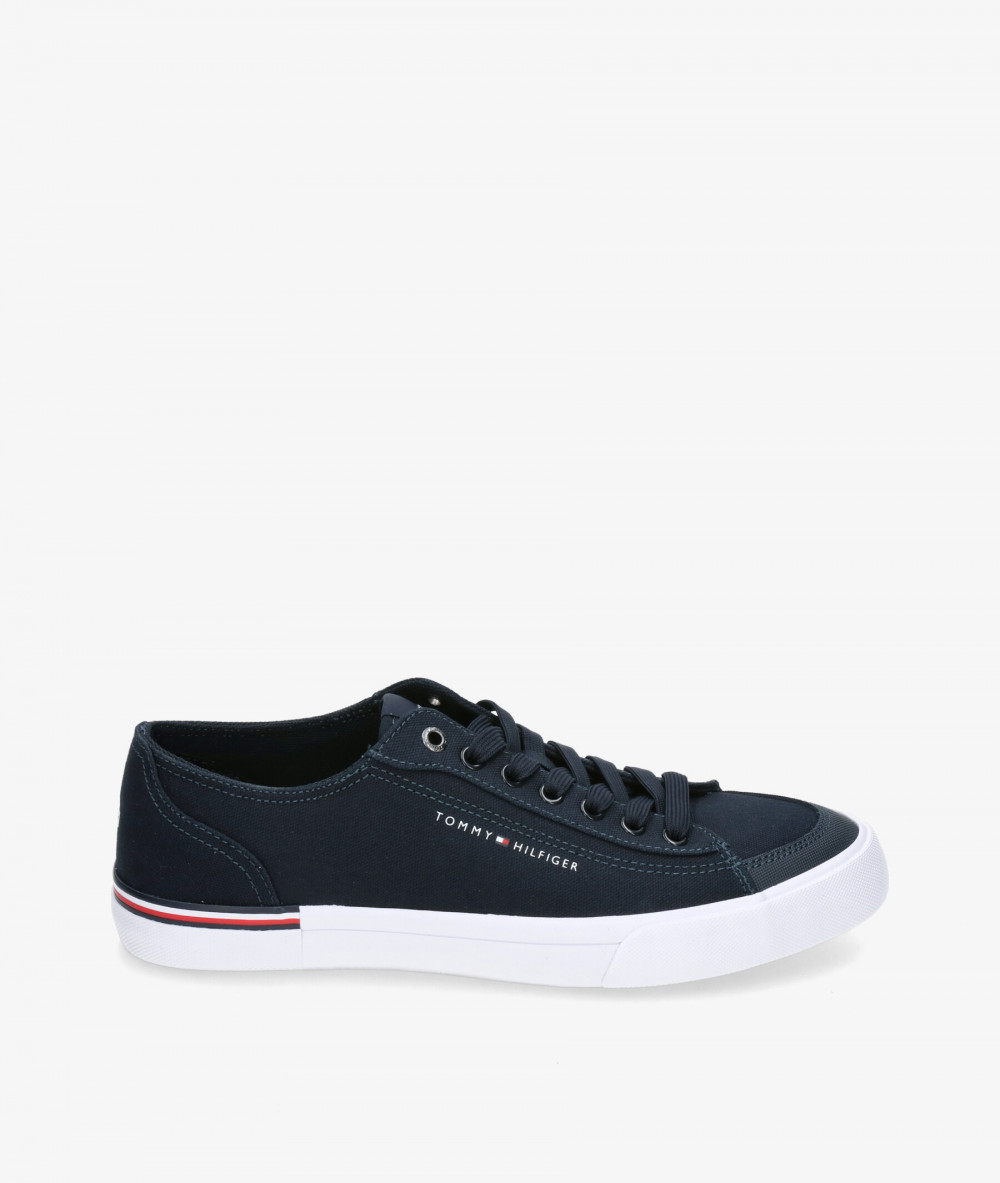 Tommy Hilfiger Sneakers  CORPORATE VULC CANVAS in navy blue