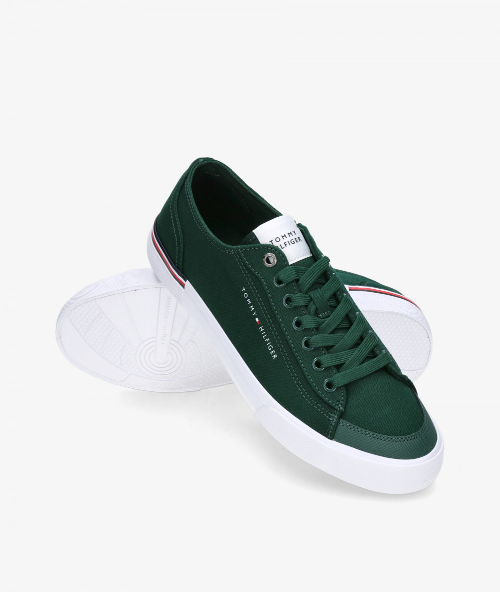 Tommy Hilfiger Sneakers  CORPORATE VULC CANVAS in kaki