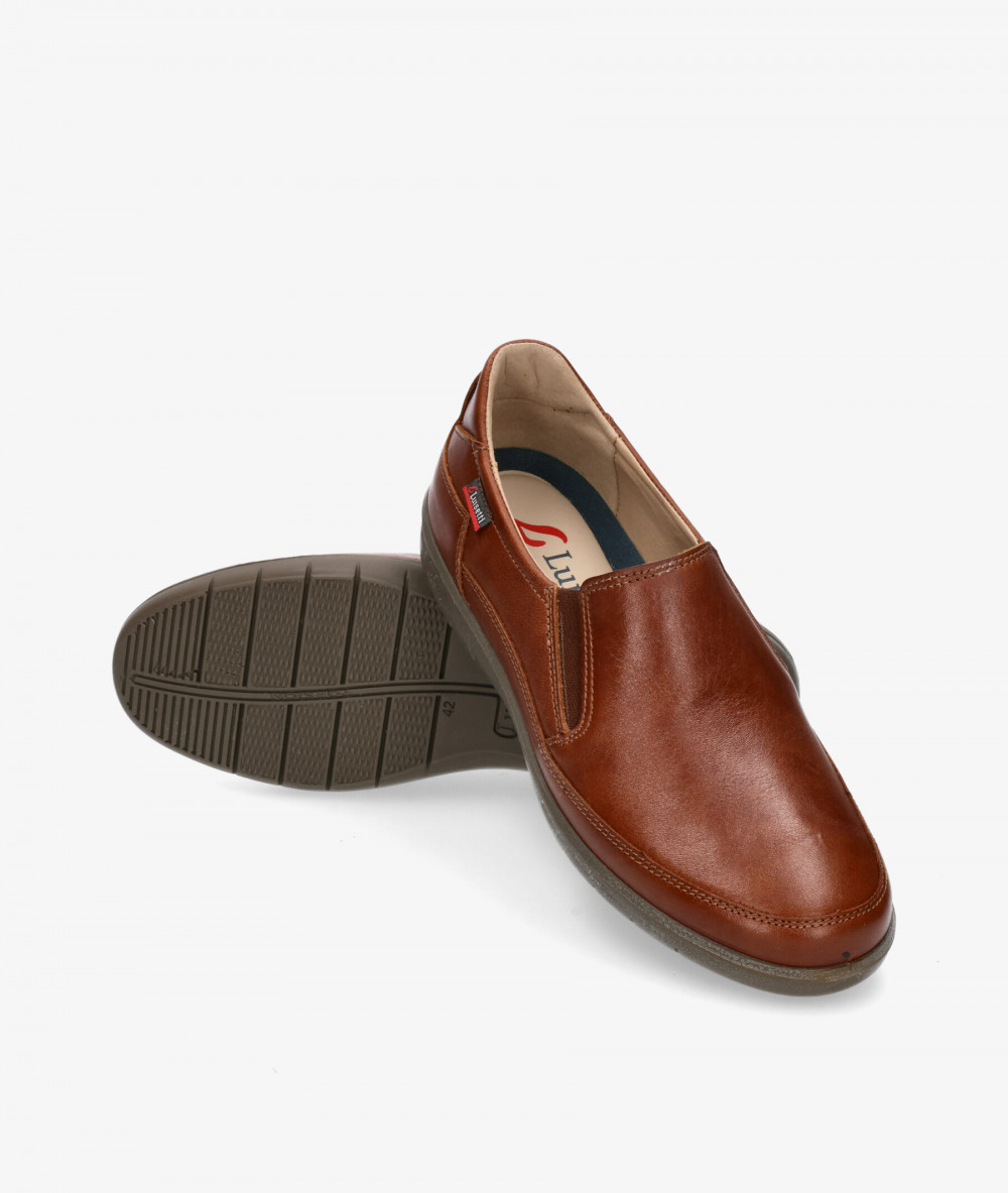 Zapatos casual LUISETTI 32302 NA en cuero