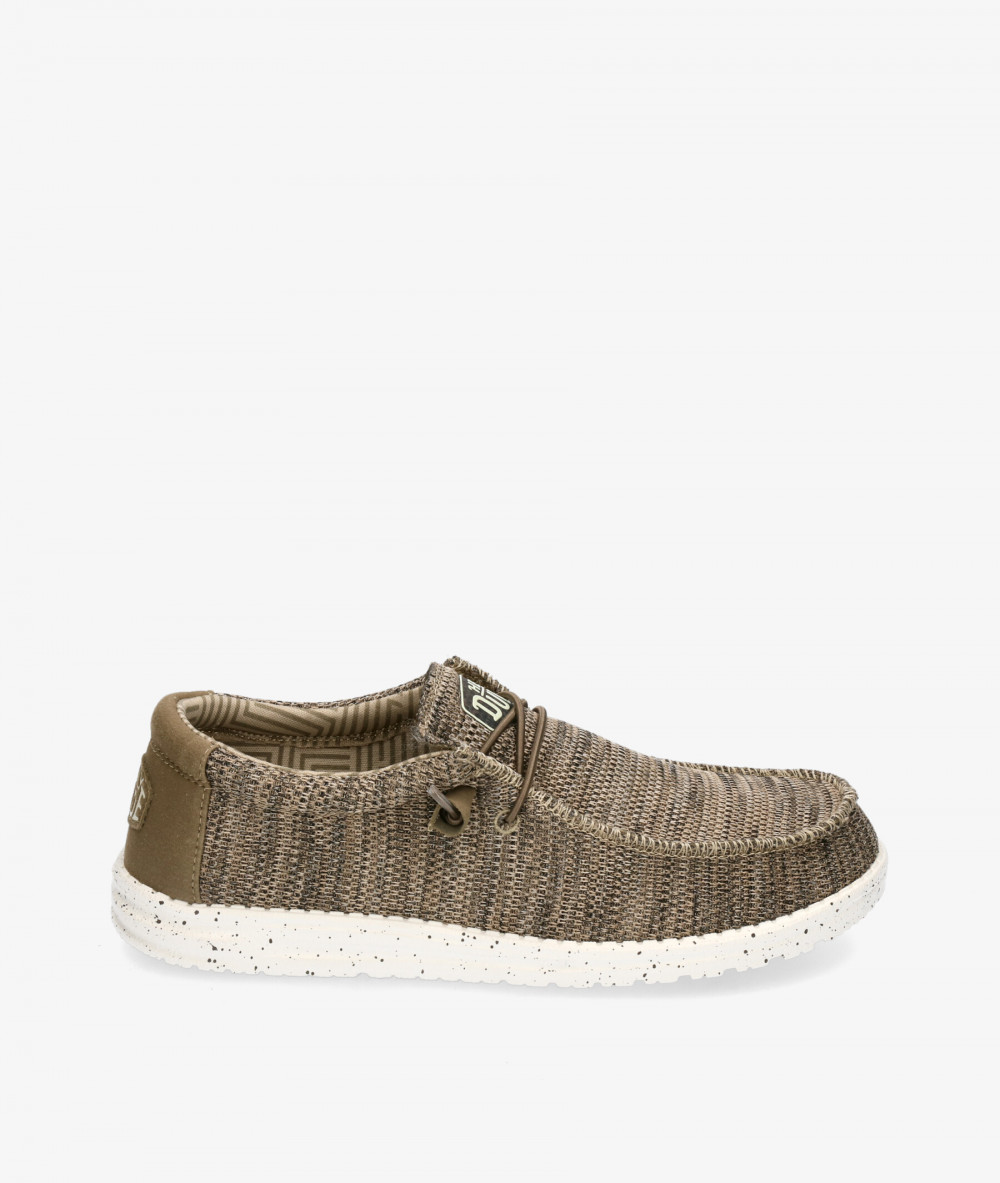 Dude Canvas shoes WALLY SOX in taupe