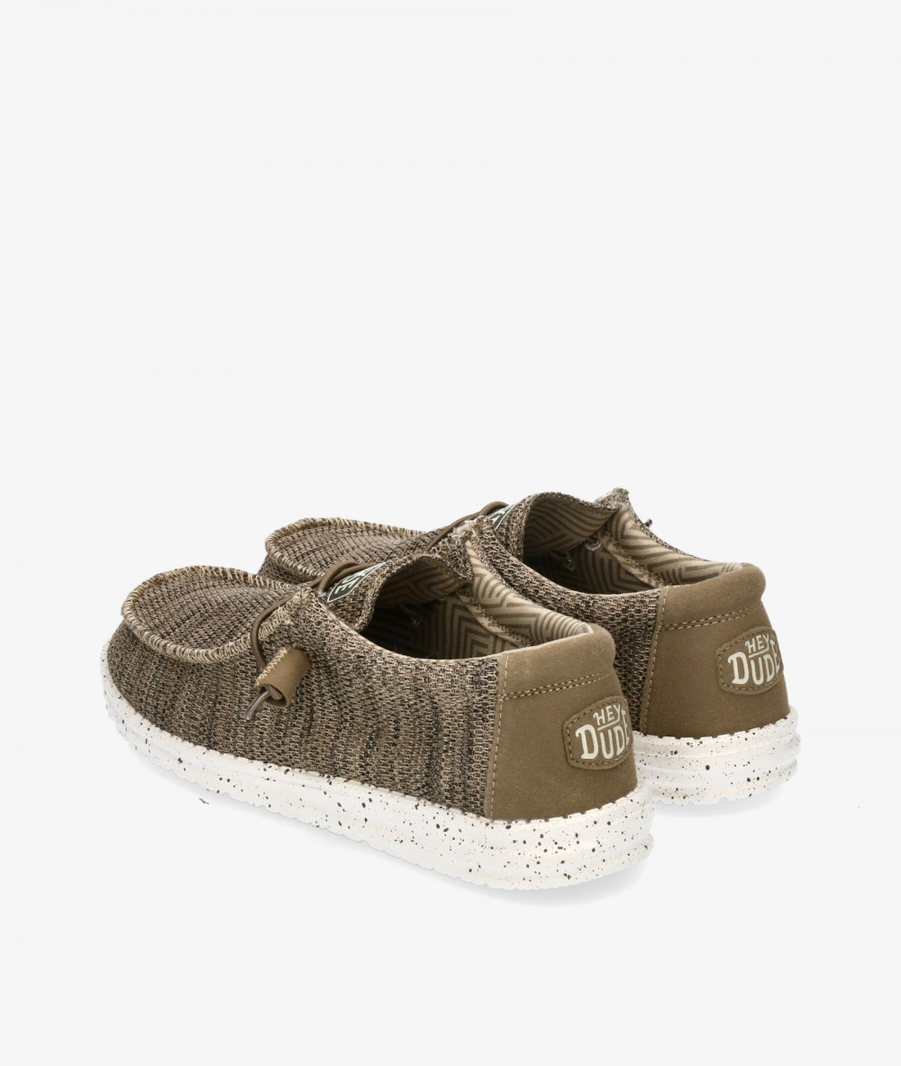 Dude Canvas shoes WALLY SOX in taupe