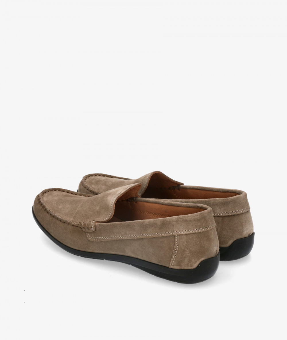 Zapatos casual Imac  100761 en serraje taupe Zapatos casual Imac  100761 en serraje taupe