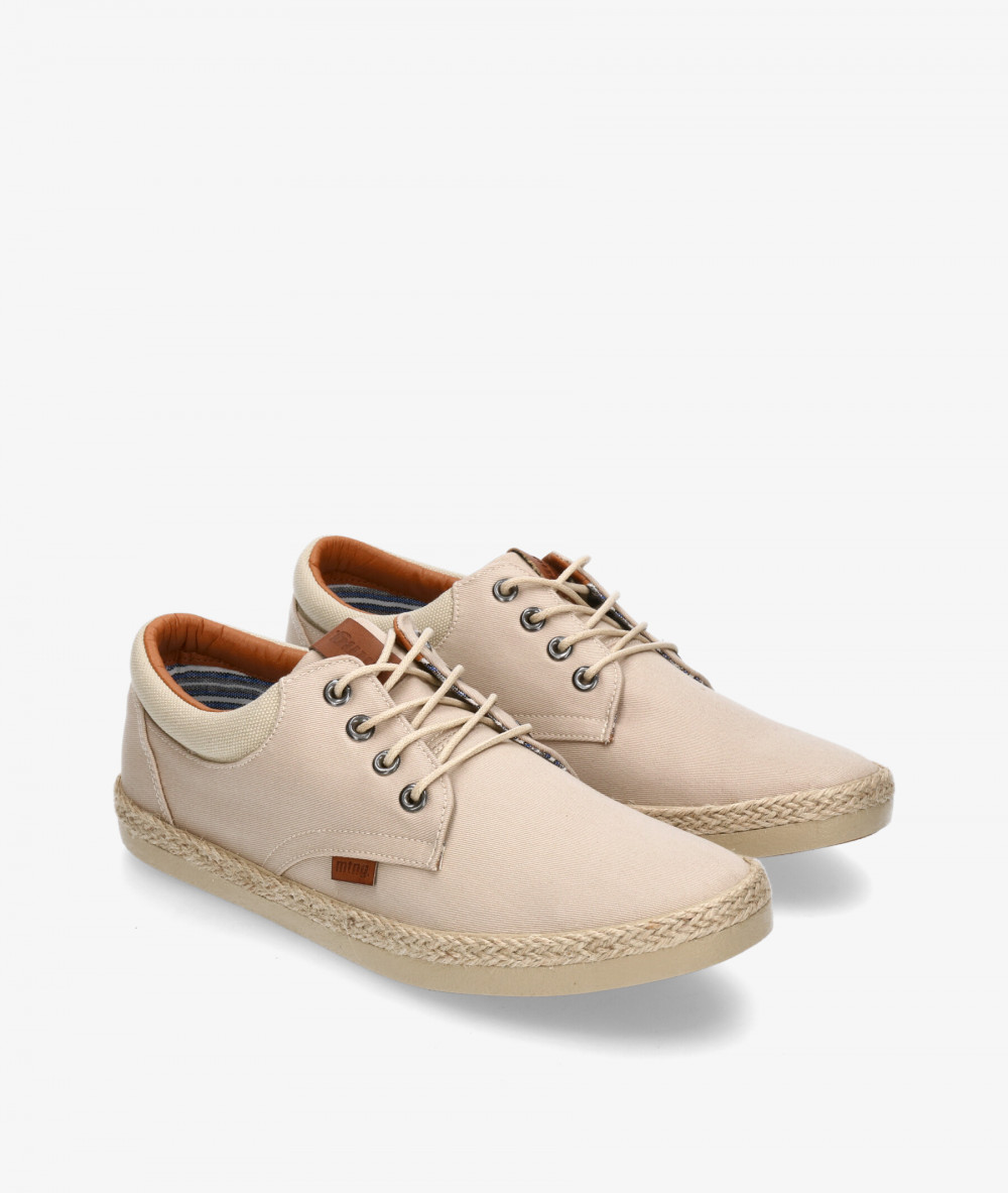 Mustang Espadrille 84666 in beige