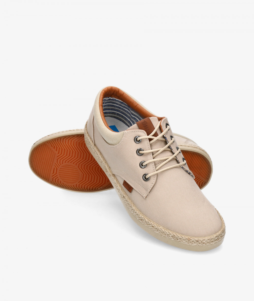 Mustang Espadrille 84666 in beige