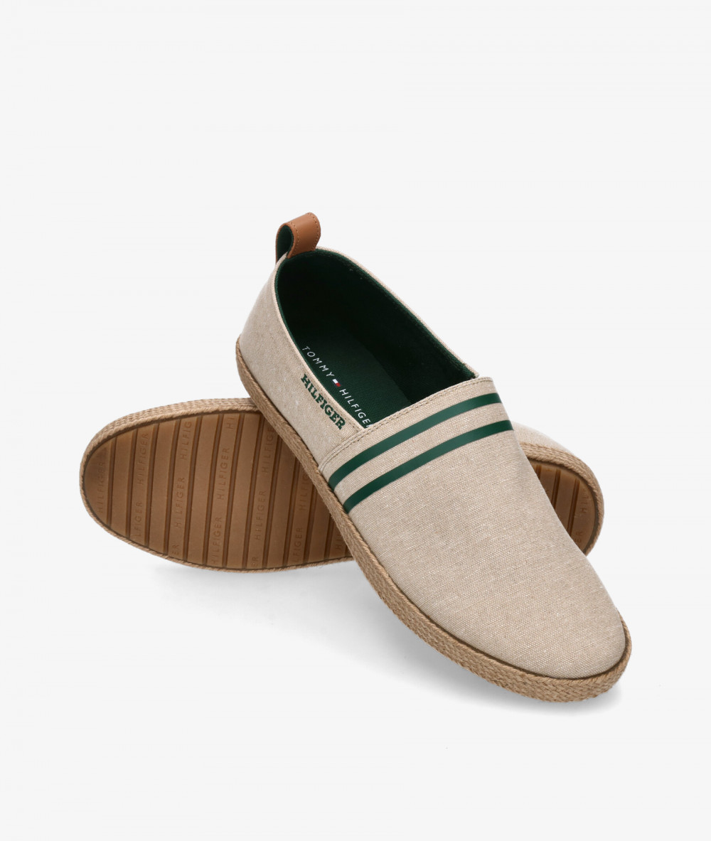 Tommy Hilfiger Espadrille HILFIGER ESPADRILLE C CHAMBRAY in beige
