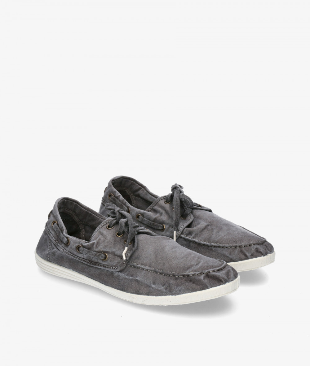 Natural World Canvas shoes 303E OLD EBRUS in grey