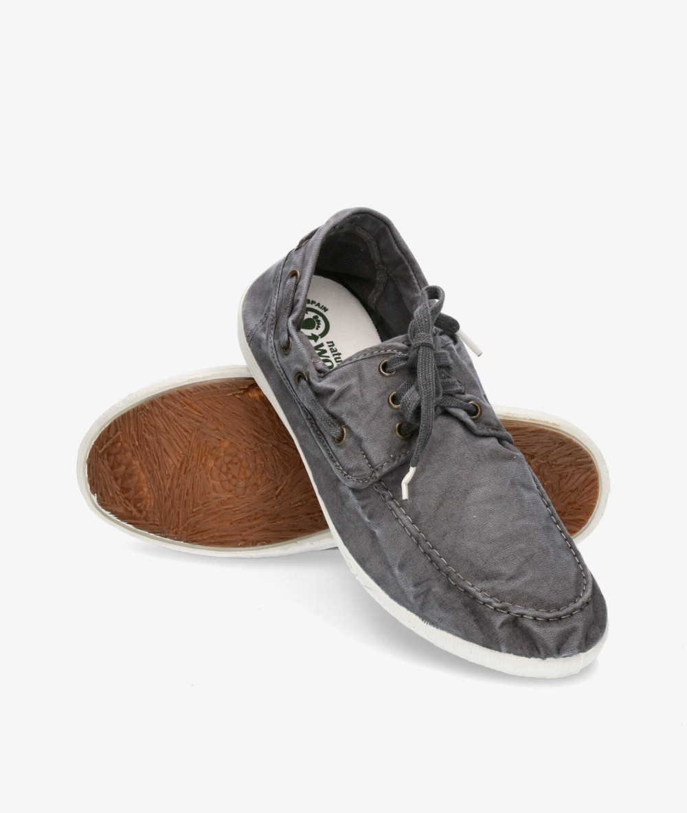 Natural World Canvas shoes 303E OLD EBRUS in grey