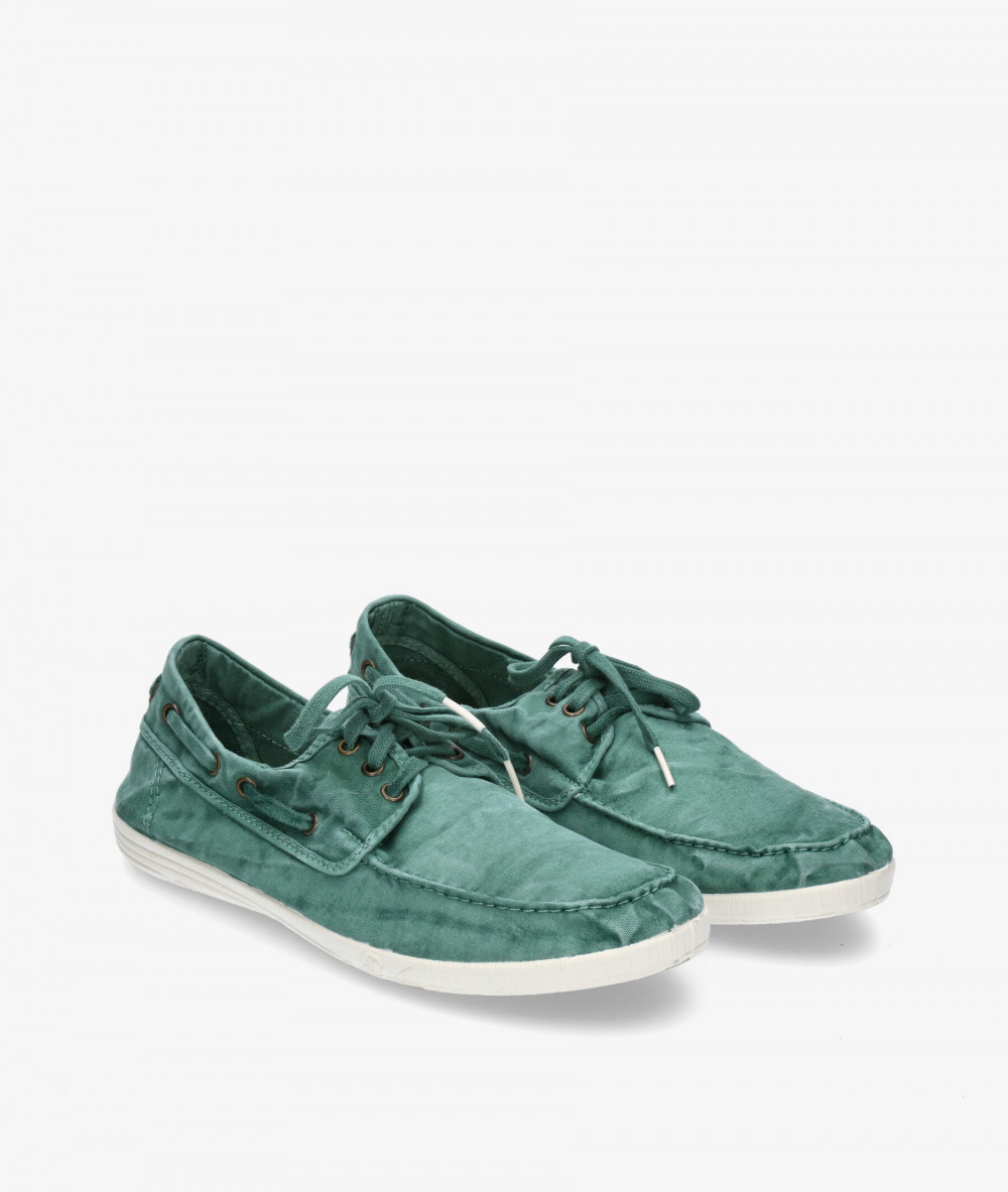 Natural World Canvas shoes 303E OLD EBRUS in green
