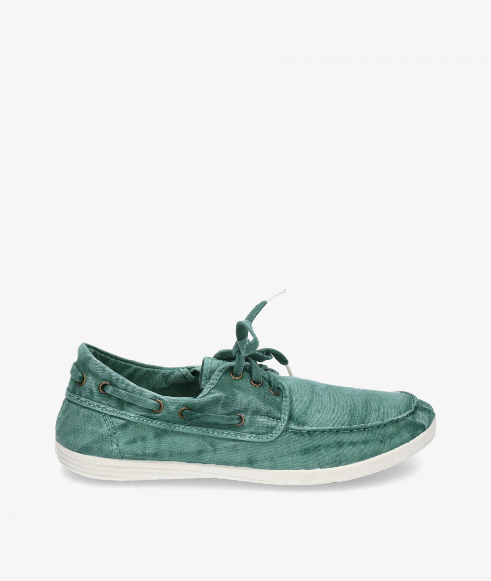 Natural World Canvas shoes 303E OLD EBRUS in green