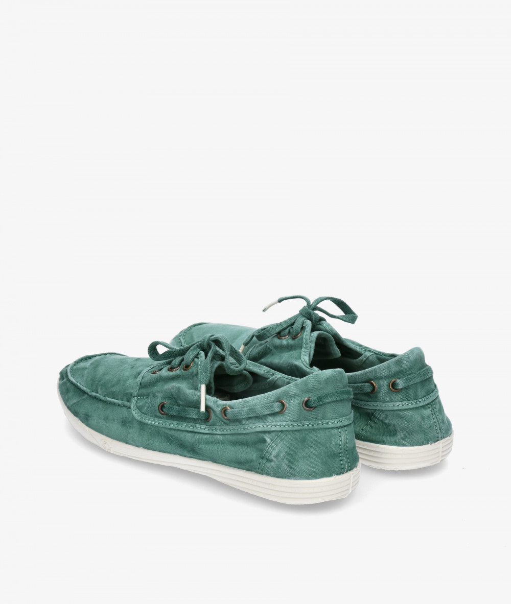 Natural World Canvas shoes 303E OLD EBRUS in green