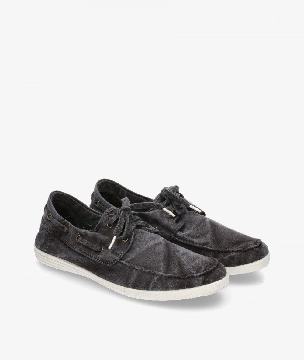 Natural World Canvas shoes 303E OLD EBRUS in black